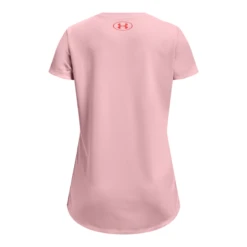 Under Armour Tech Solid Print Big Logo T-Shirt - Girls'