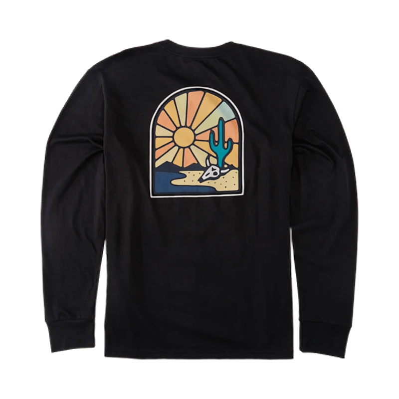 Billabong Wrangler Rancher Organic Long-Sleeve T-Shirt - Men's 4 Billabong Wrangler Rancher Organic Long-Sleeve T-Shirt - Men's - Image 2