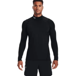 Under Armour ColdGear Fitted Mock Neck Long Sleeve Shirt - Men's -Aerelle Style Shop 1090597 800 auto