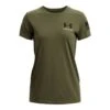 Under Armour Freedom Banner T-Shirt - Women's -Aerelle Style Shop 1100584 800 auto