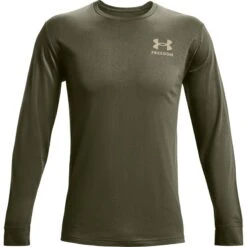 Under Armour Freedom Flag Long Sleeve Shirt - Men's -Aerelle Style Shop 1111108 800 auto