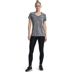 Under Armour Tech Twist V-Neck T-Shirt - Women's -Aerelle Style Shop 1111713 800 auto