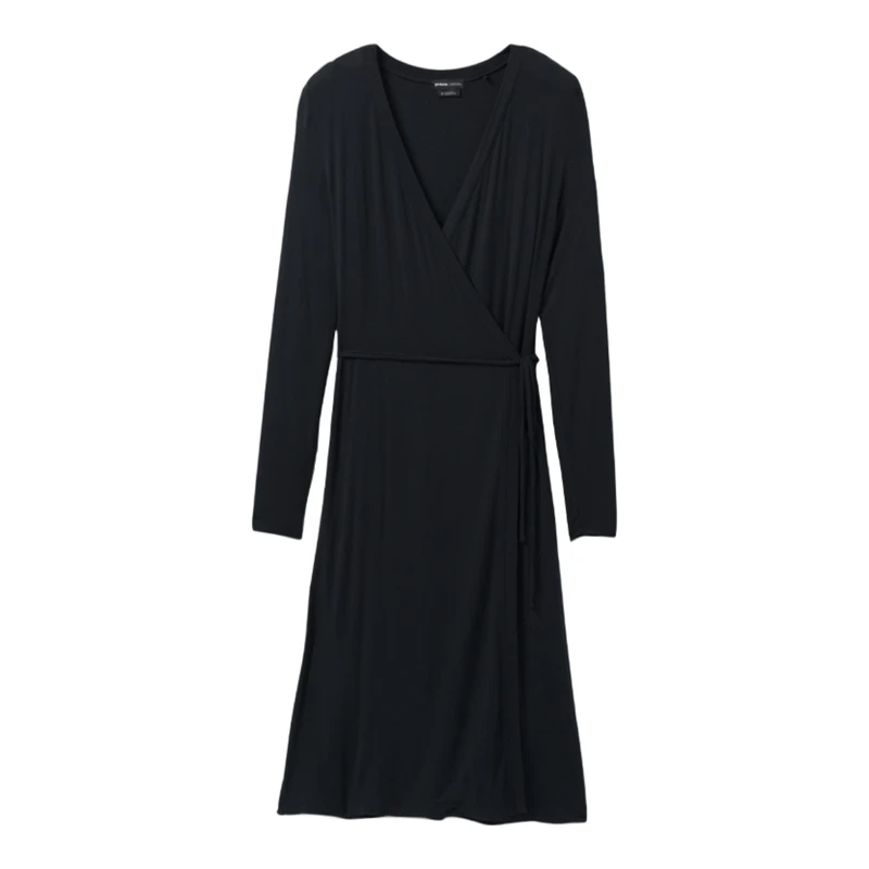 PrAna Foundation Long Sleeve Wrap Dress - Women's 5 PrAna Foundation Long Sleeve Wrap Dress - Women's - Image 3