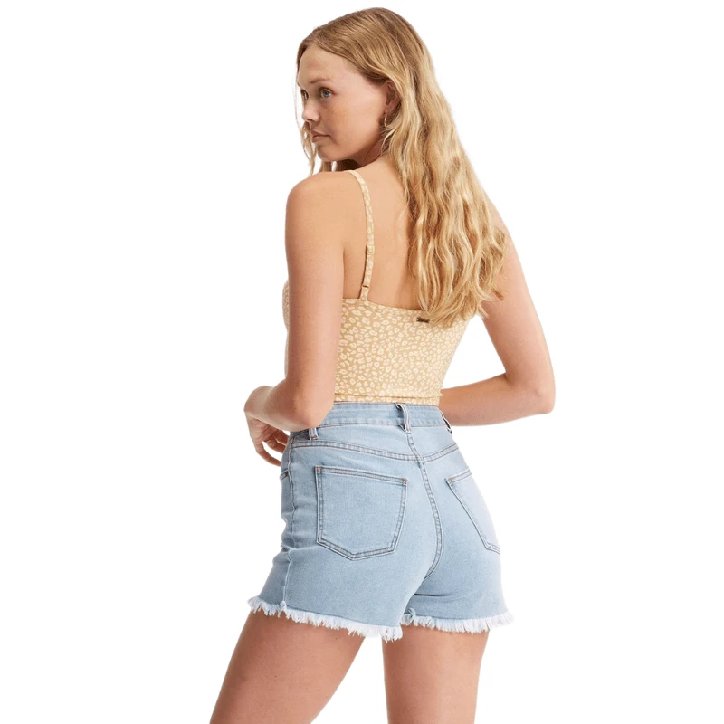 Billabong So Cheeky Denim Short - Women's 4 Billabong So Cheeky Denim Short - Women's - Image 2