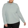 Nike Therma-Fit One Half-Zip Plus Size Top - Women's -Aerelle Style Shop 1156445 800 auto