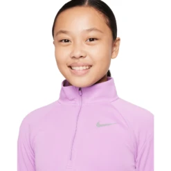 Nike Dri-FIT Long-Sleeve Running Top - Girls' -Aerelle Style Shop 1156982 800 auto