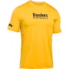 Under Armour Raid Pittsburgh Steelers Short Sleeve Shirt - Men's 2 Under Armour Raid Pittsburgh Steelers Short Sleeve Shirt - Men's -Aerelle Style Shop 1213759 800 auto