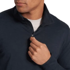 Vuori Ponto Performance Half Zip Hoodie - Men's -Aerelle Style Shop 1231190 800 auto