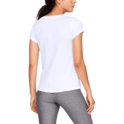 Under Armour HeatGear Short-Sleeve T-Shirt - Women's -Aerelle Style Shop 1232150 800 auto