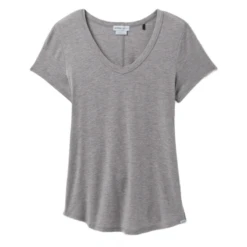 PrAna Foundation 365 V-Neck Shirt - Women's Plus -Aerelle Style Shop 1238257 800 auto