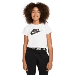 Nike Sportswear Cropped T-Shirt - Girls' -Aerelle Style Shop 1262187 800 auto