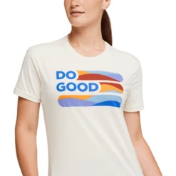 Cotopaxi Do Good Stripe Organic T-Shirt - Women's -Aerelle Style Shop 1262686 800 auto