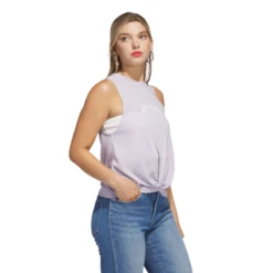 Adidas Bloom Knotted Tank Top - Women's