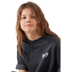 Roxy You Rock My World Oversized Sweatshirt Dress - Girls'