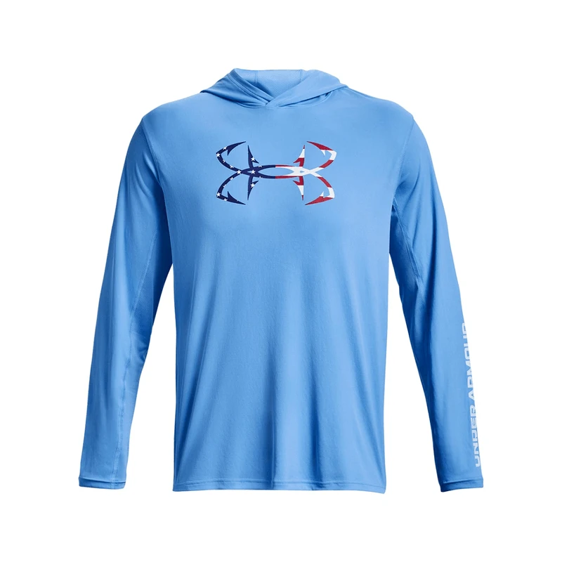 Under Armour Iso-Chill Freedom Hook Hoodie - Men's 4 Under Armour Iso-Chill Freedom Hook Hoodie - Men's - Image 2