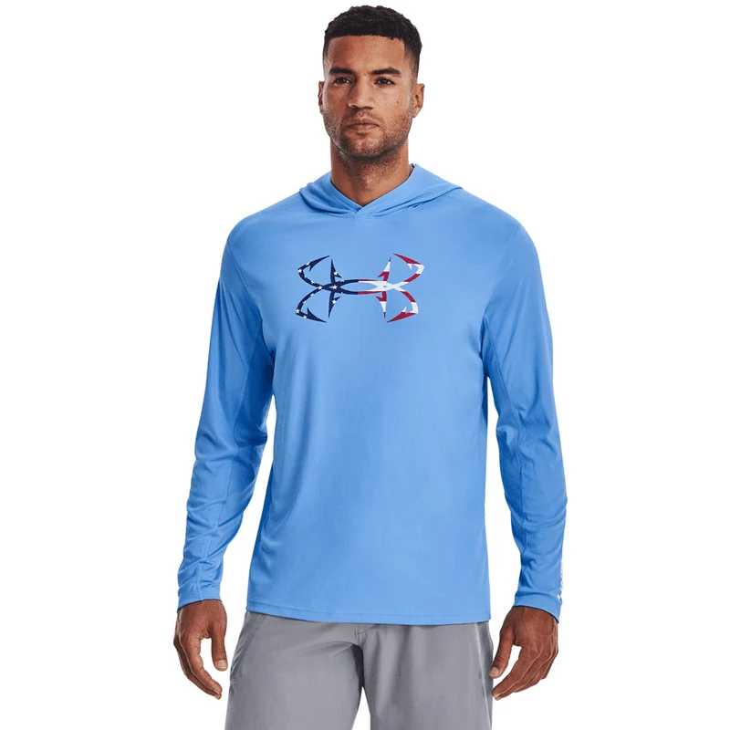 Under Armour Iso-Chill Freedom Hook Hoodie - Men's 6 Under Armour Iso-Chill Freedom Hook Hoodie - Men's - Image 4