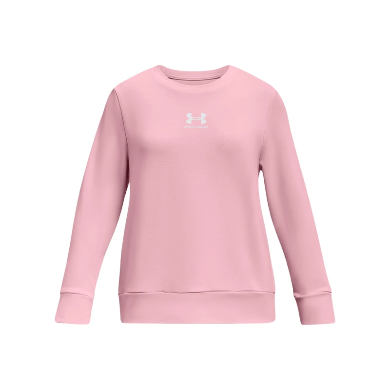 Under Armour Rival Terry Crew - Girls' 4 Under Armour Rival Terry Crew - Girls' - Image 2