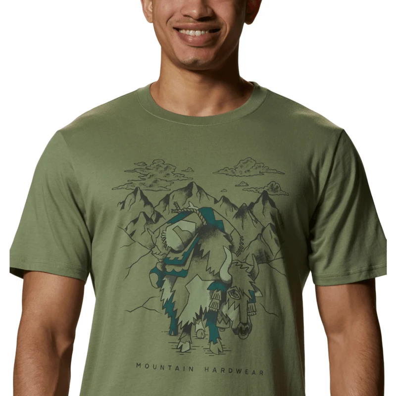 Mountain Hardwear Mountain Yak Short Sleeve T-Shirt - Men's 5 Mountain Hardwear Mountain Yak Short Sleeve T-Shirt - Men's - Image 3