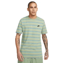 Nike NSW Club Stripe T-Shirt - Men's -Aerelle Style Shop 1290113 800 auto