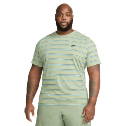 Nike NSW Club Stripe T-Shirt - Men's -Aerelle Style Shop 1290116 800 auto
