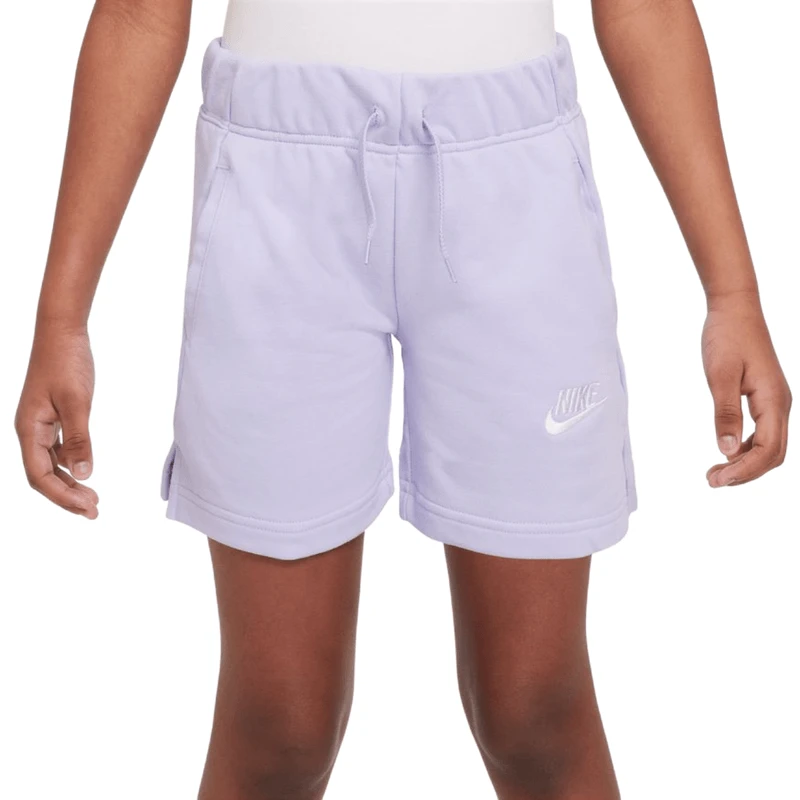 Nike Sportswear Club French Terry Short - Girls' 5 Nike Sportswear Club French Terry Short - Girls' - Image 3