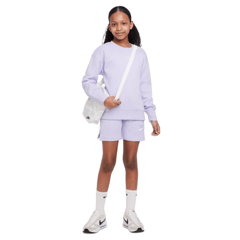 Nike Sportswear Club French Terry Short - Girls' 3 Nike Sportswear Club French Terry Short - Girls'