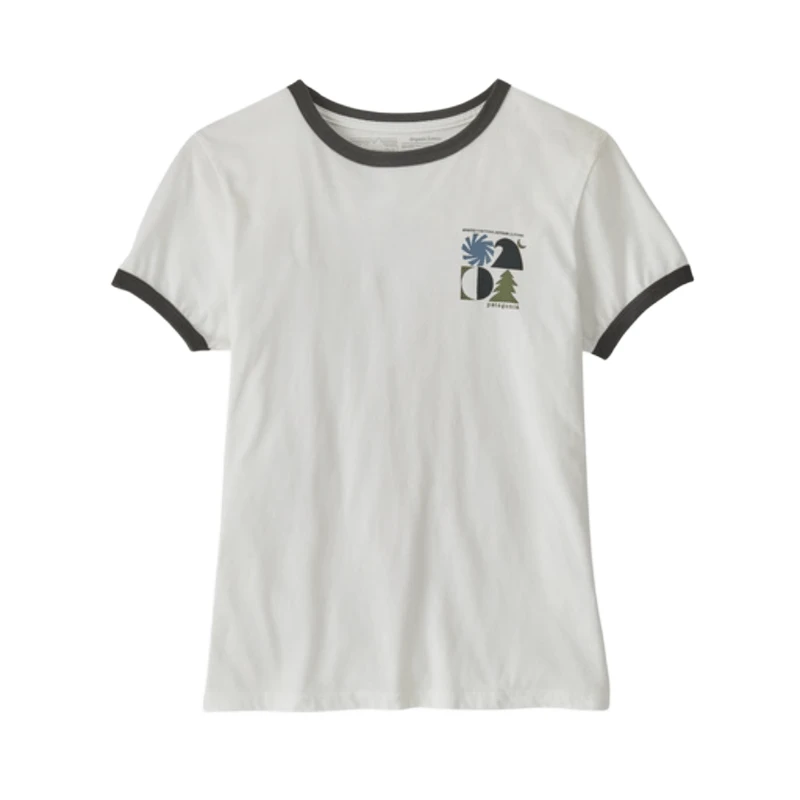 Patagonia Spirited Seasons Organic Ringer T-Shirt - Women's 3 Patagonia Spirited Seasons Organic Ringer T-Shirt - Women's