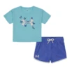 Under Armour Flutter Logo T-Shirt And Short Set - Toddler -Aerelle Style Shop 1340672 800 auto