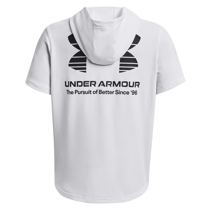 Under Armour Rival French Terry Short-Sleeve Hoodie - Men's 7 Under Armour Rival French Terry Short-Sleeve Hoodie - Men's - Image 5