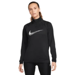 Nike Running Swoosh Dri-FIT Half-Zip Midlayer - Women's -Aerelle Style Shop 1349094 800 auto