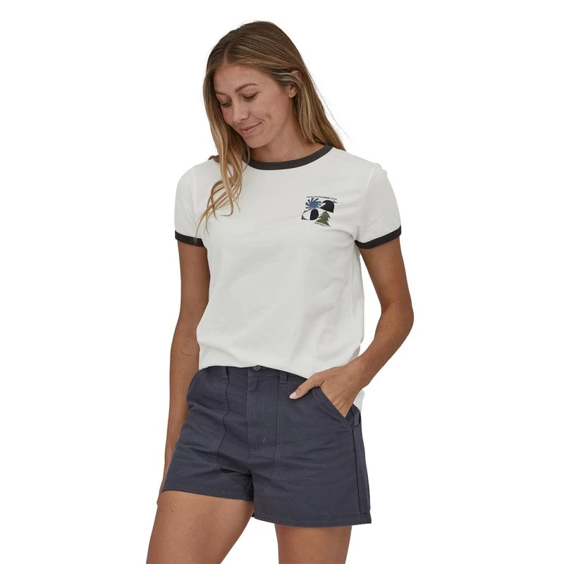 Patagonia Spirited Seasons Organic Ringer T-Shirt - Women's 5 Patagonia Spirited Seasons Organic Ringer T-Shirt - Women's - Image 3