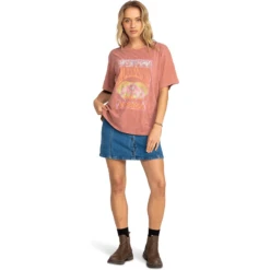 Roxy Girl Need Love Oversized Boyfriend T-Shirt - Women's -Aerelle Style Shop 1366427 800 auto