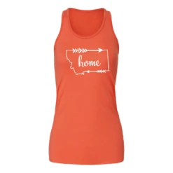 Mt Home Arrow Outline Racerback Tank - Women's