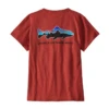 Patagonia Home Water Trout Pocket Responsibili-Tee Shirt - Women's -Aerelle Style Shop 1430227 800 auto
