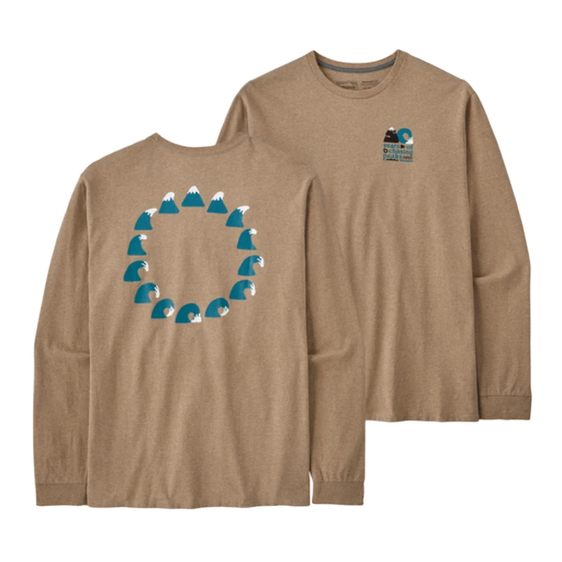 Patagonia Long-Sleeved Chasing Peaks Responsibili-Tee Shirt - Men's 5 Patagonia Long-Sleeved Chasing Peaks Responsibili-Tee Shirt - Men's - Image 3