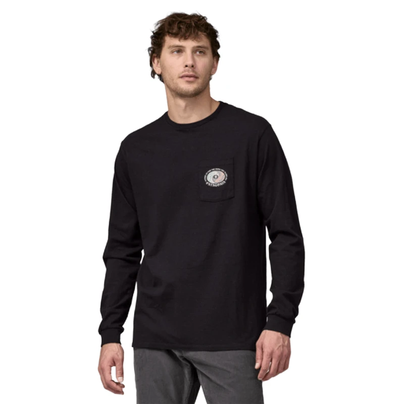Patagonia Long-Sleeved Snowsticher Pocket Responsibili-Tee Shirt - Men's 3 Patagonia Long-Sleeved Snowsticher Pocket Responsibili-Tee Shirt - Men's