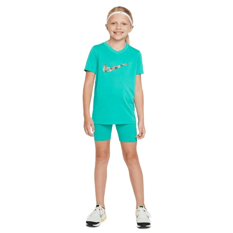 Nike Dri-FIT V-Neck T-Shirt - Girls' 6 Nike Dri-FIT V-Neck T-Shirt - Girls' - Image 4