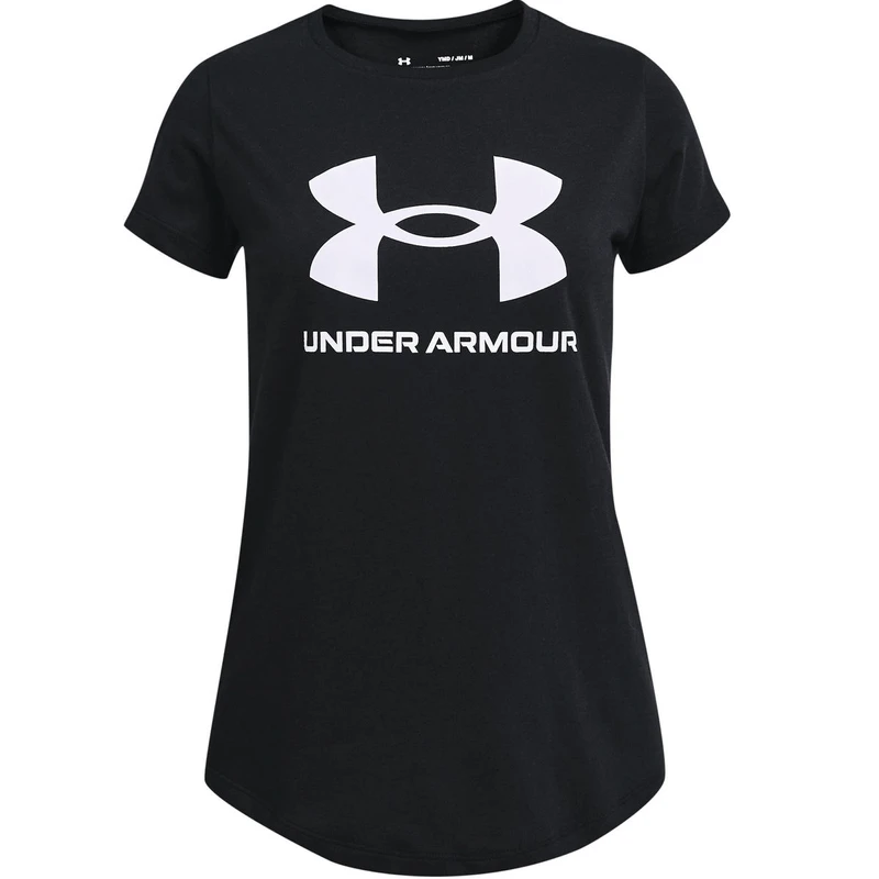 Under Armour Sportstyle Graphic Short-Sleeve Shirt - Girls' 3 Under Armour Sportstyle Graphic Short-Sleeve Shirt - Girls'