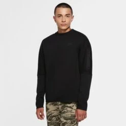 Nike Sportswear Tech Fleece Crew Sweatshirt - Men's -Aerelle Style Shop 606729 800 auto