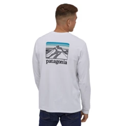 Patagonia Long Sleeve Line Logo Ridge Responsibili-Tee - Men's -Aerelle Style Shop 972864 800 auto